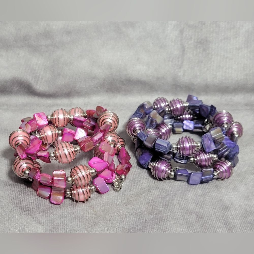 Set of 2 Wrap Bracelets - Picture 9 of 9